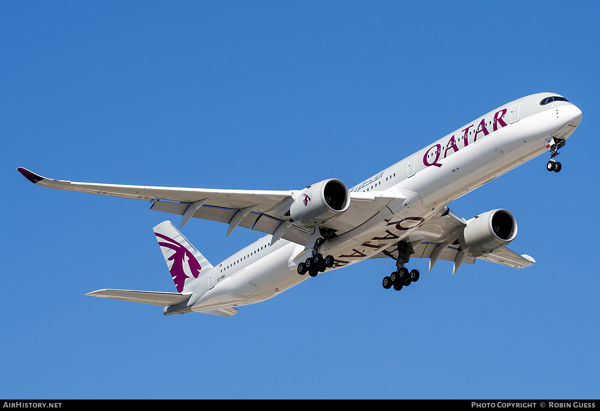 Aircraft Photo of A7-ANH | Airbus A350-1041 | Qatar Airways | AirHistory.net #352183