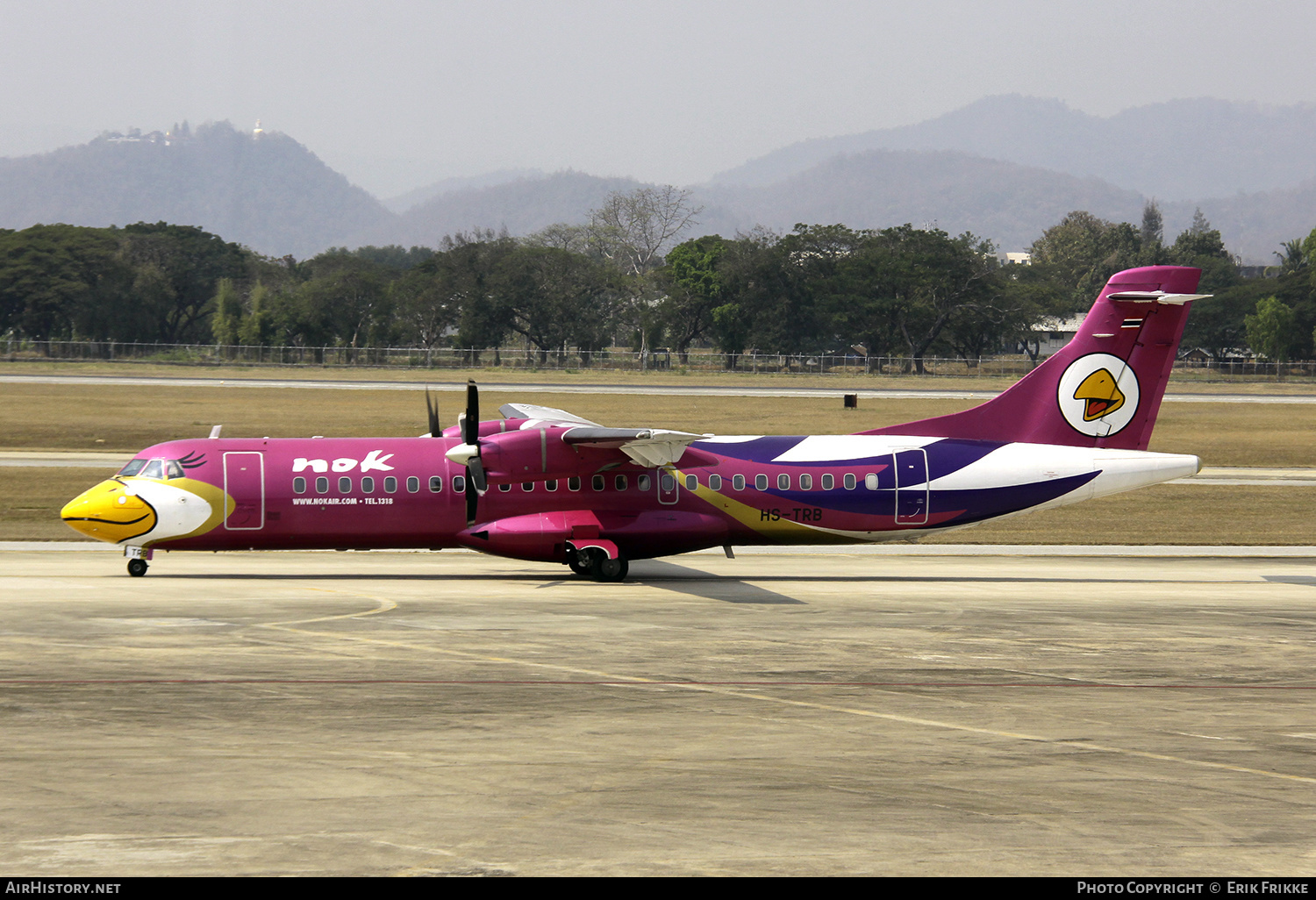 Aircraft Photo of HS-TRB | ATR ATR-72-201 | Nok Air | AirHistory.net #352194