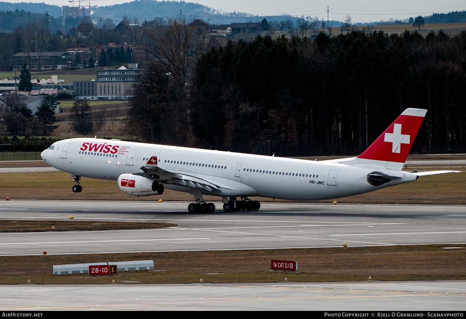 Aircraft Photo of HB-JMC | Airbus A340-313X | Swiss International Air Lines | AirHistory.net #352209