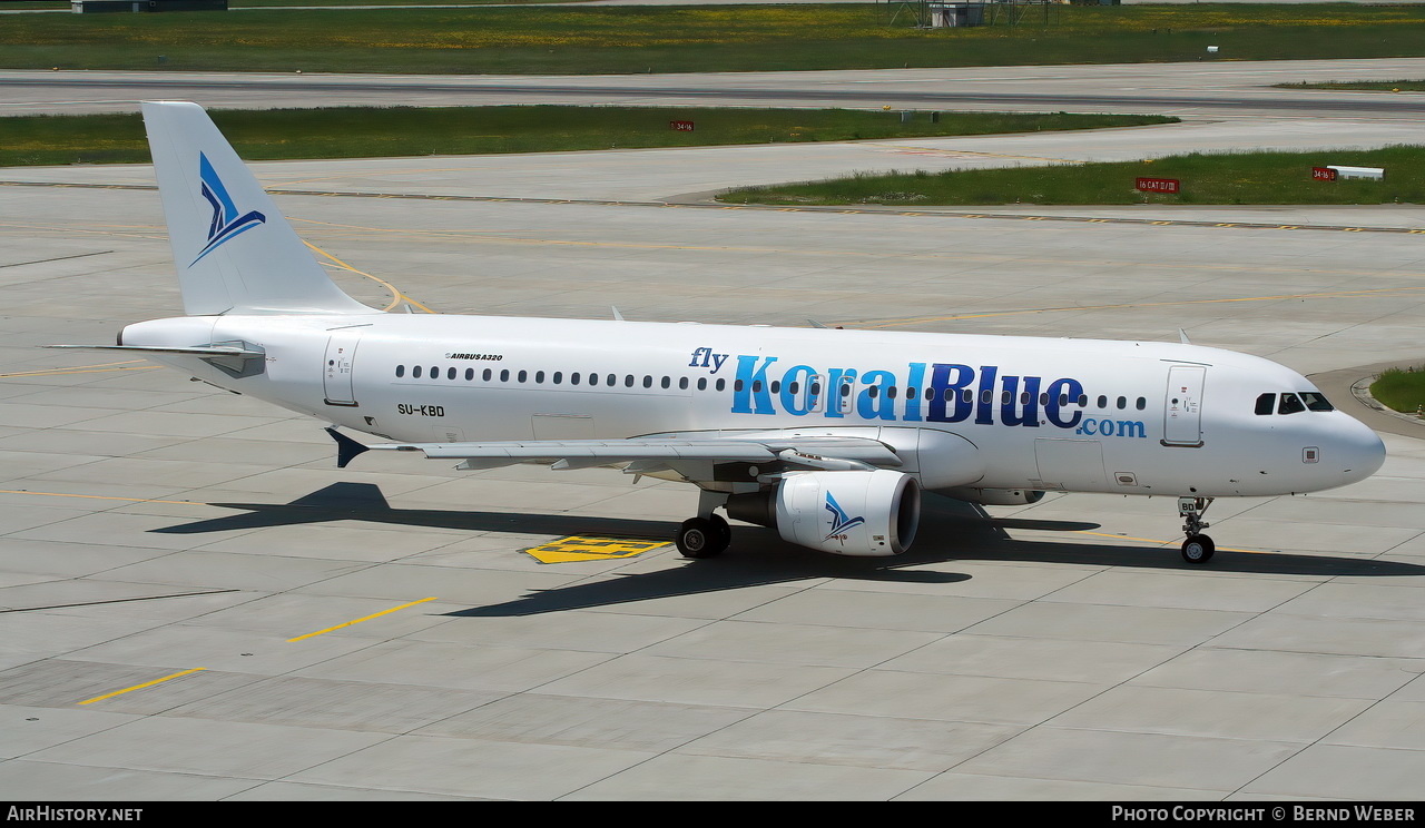 Aircraft Photo of SU-KBD | Airbus A320-214 | Koral Blue | AirHistory.net #352238