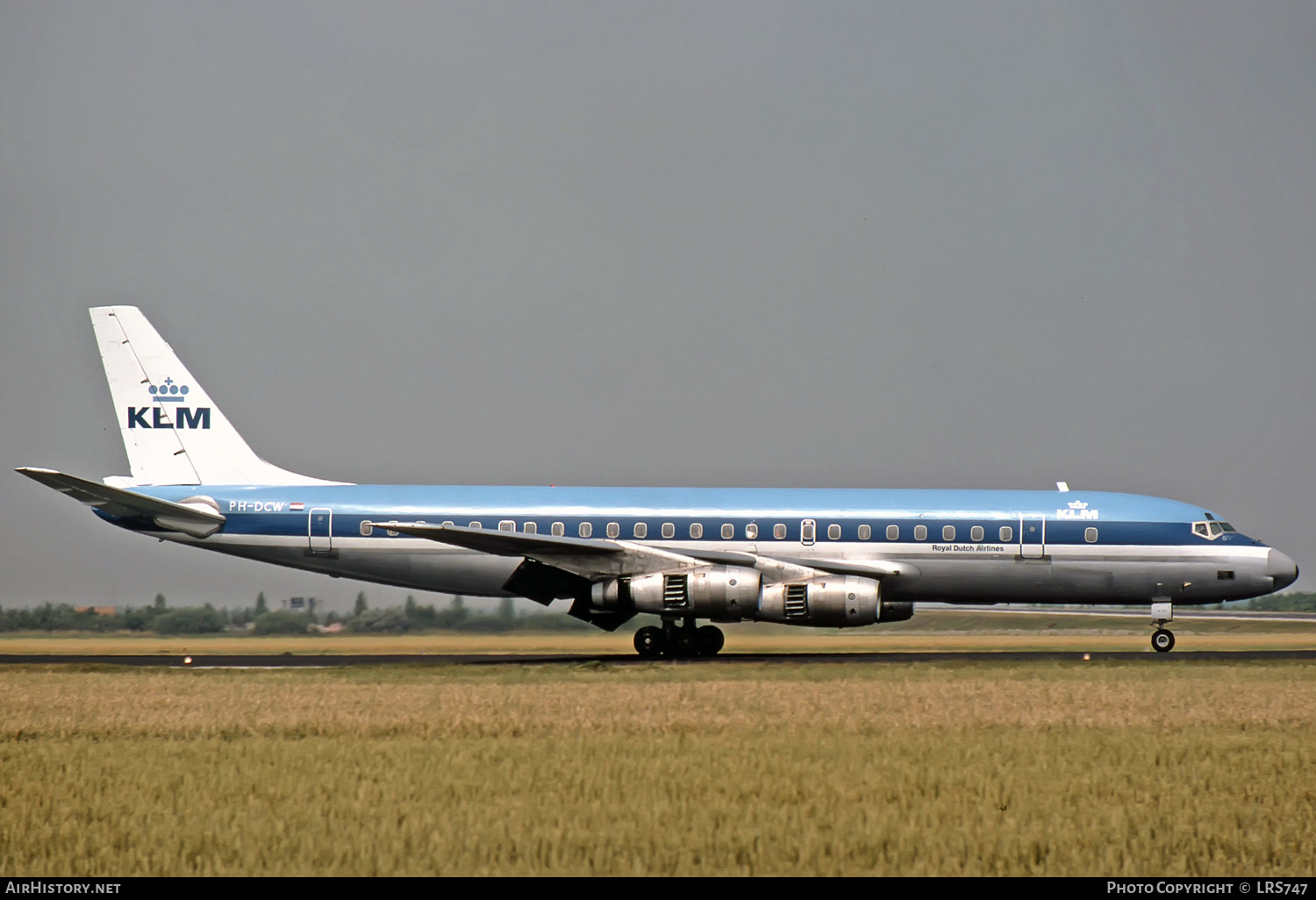 Aircraft Photo of PH-DCW | Douglas DC-8-55CF Jet Trader | KLM - Royal Dutch Airlines | AirHistory.net #352245