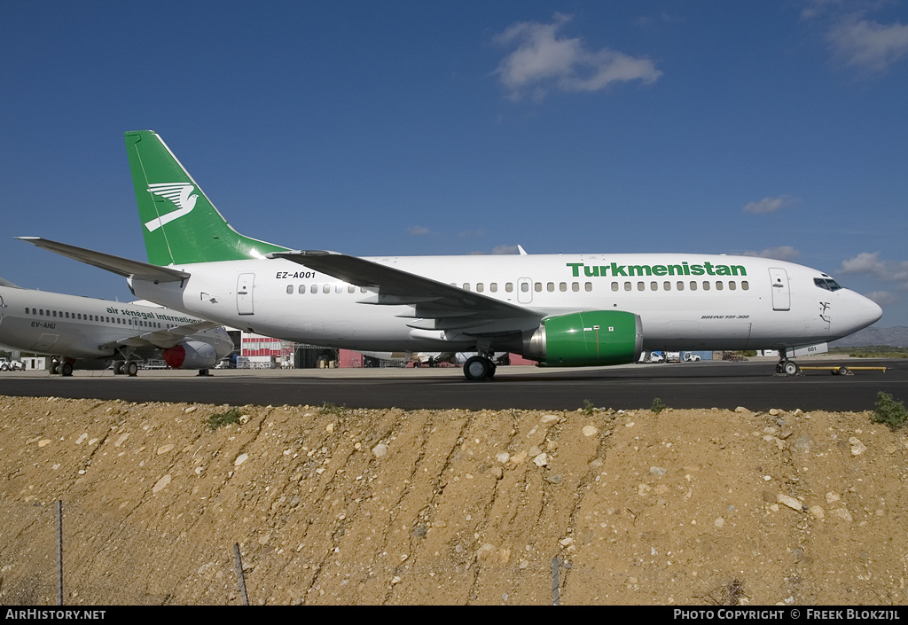 Aircraft Photo of EZ-A001 | Boeing 737-341 | Turkmenistan Airlines | AirHistory.net #352257