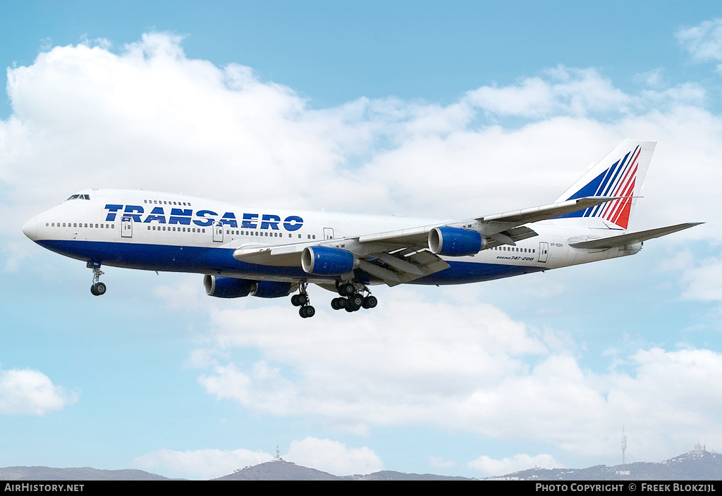 Aircraft Photo of VP-BQH | Boeing 747-219B | Transaero Airlines | AirHistory.net #352258