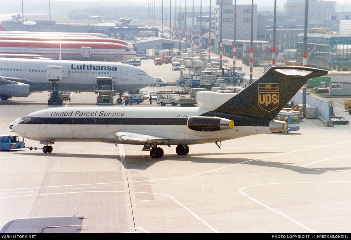 Aircraft Photo of OY-UPD | Boeing 727-22C(QF) | United Parcel Service - UPS | AirHistory.net #352262