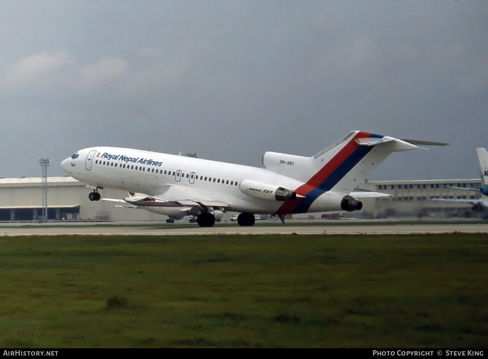 Aircraft Photo of 9N-ABY | Boeing 727-27C | Royal Nepal Airlines | AirHistory.net #352285