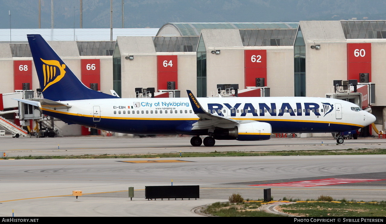 Aircraft Photo of EI-EBH | Boeing 737-8AS | Ryanair | AirHistory.net #352287