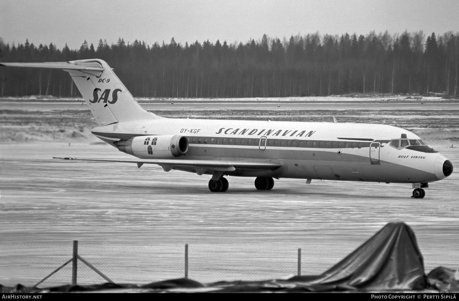Aircraft Photo of OY-KGF | McDonnell Douglas DC-9-21 | Scandinavian Airlines - SAS | AirHistory.net #352291