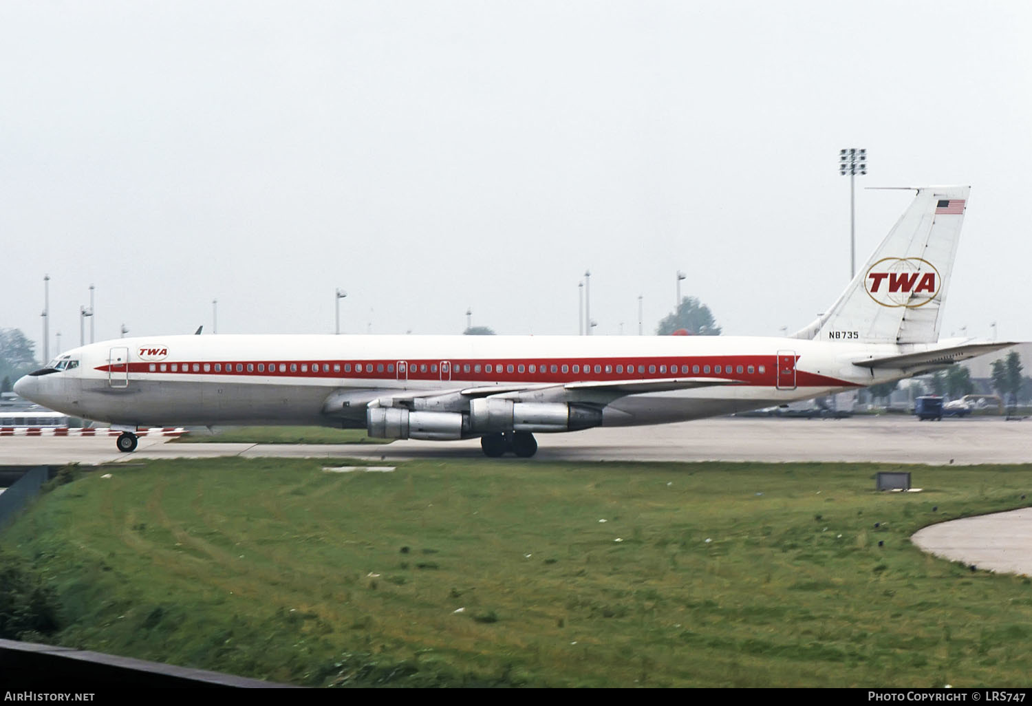 Aircraft Photo of N8735 | Boeing 707-331B | Trans World Airlines - TWA | AirHistory.net #352293