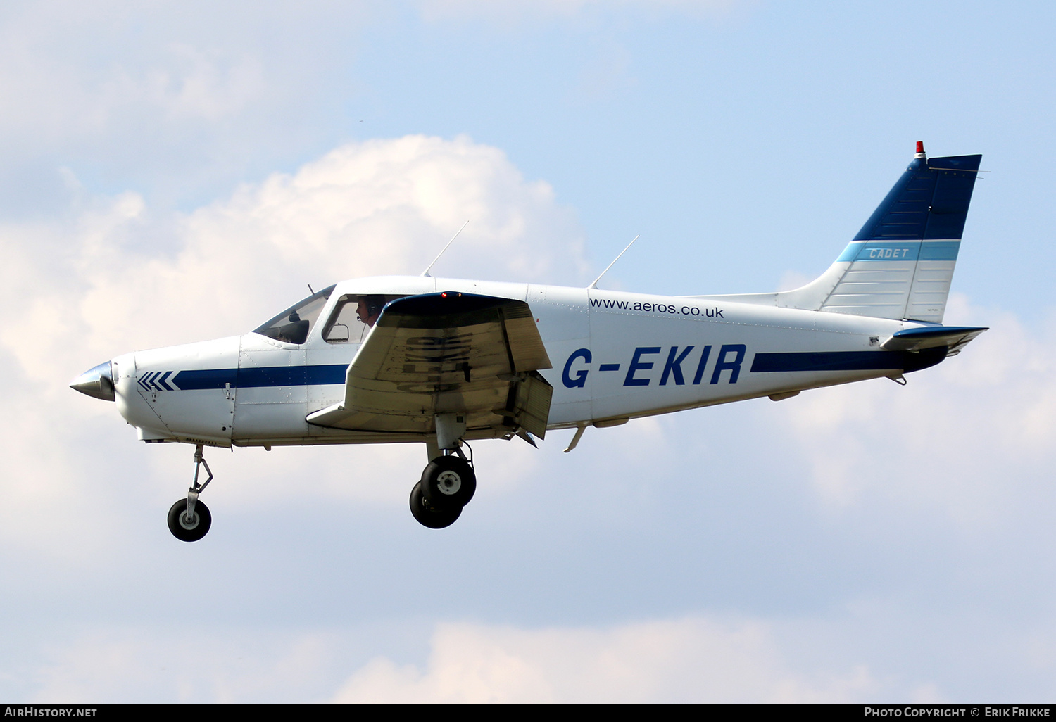 Aircraft Photo of G-EKIR | Piper PA-28-161 Cadet | AirHistory.net #352308