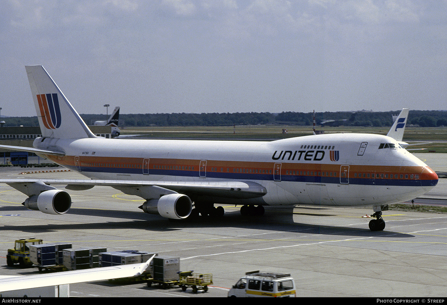Aircraft Photo of N7416U | Boeing 747-122 | United Airlines | AirHistory.net #352322