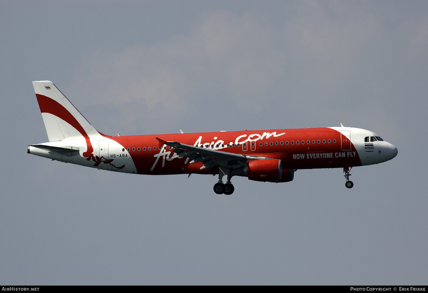 Aircraft Photo of HS-ABA | Airbus A320-216 | AirAsia | AirHistory.net #352342