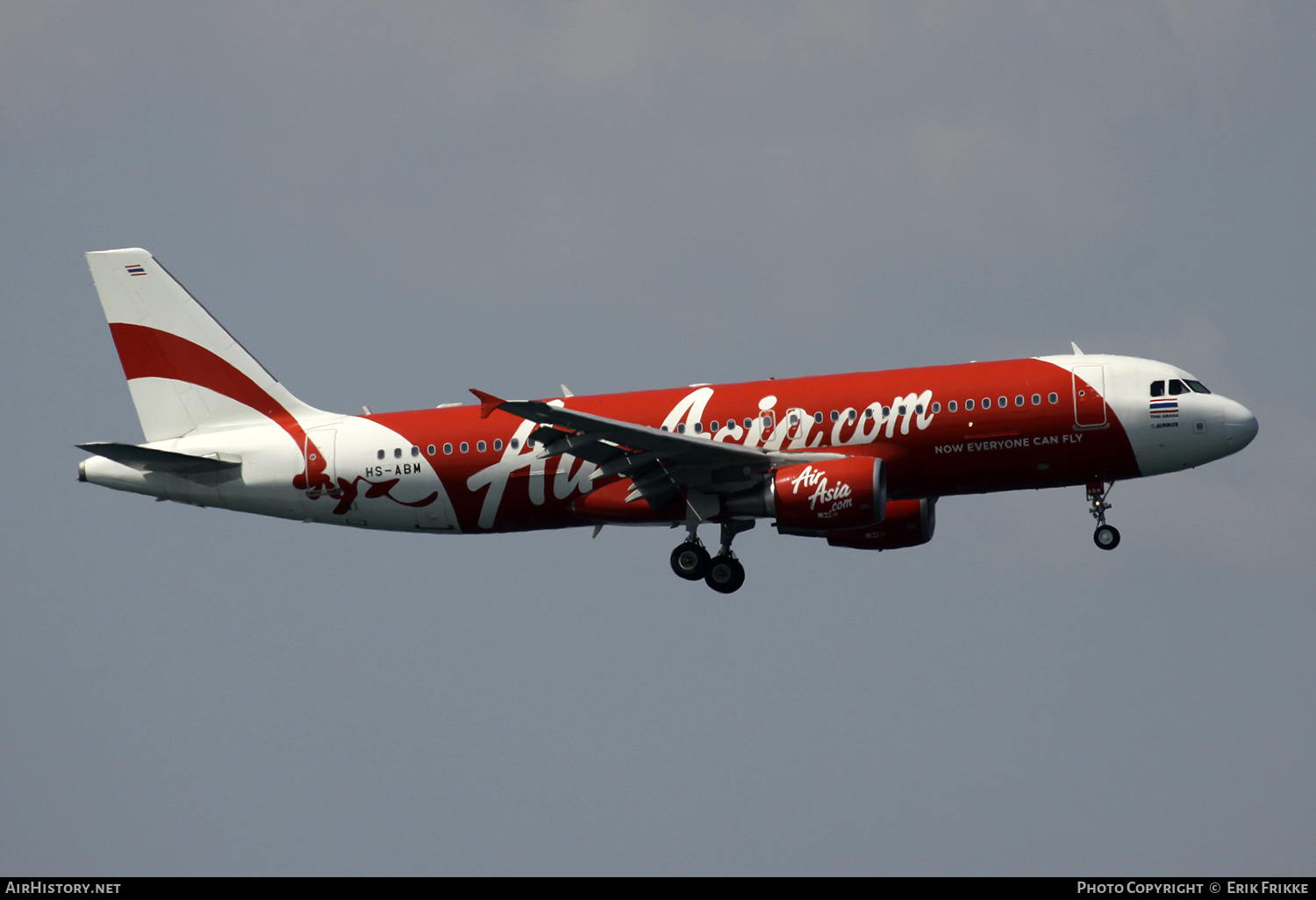 Aircraft Photo of HS-ABM | Airbus A320-216 | AirAsia | AirHistory.net #352343