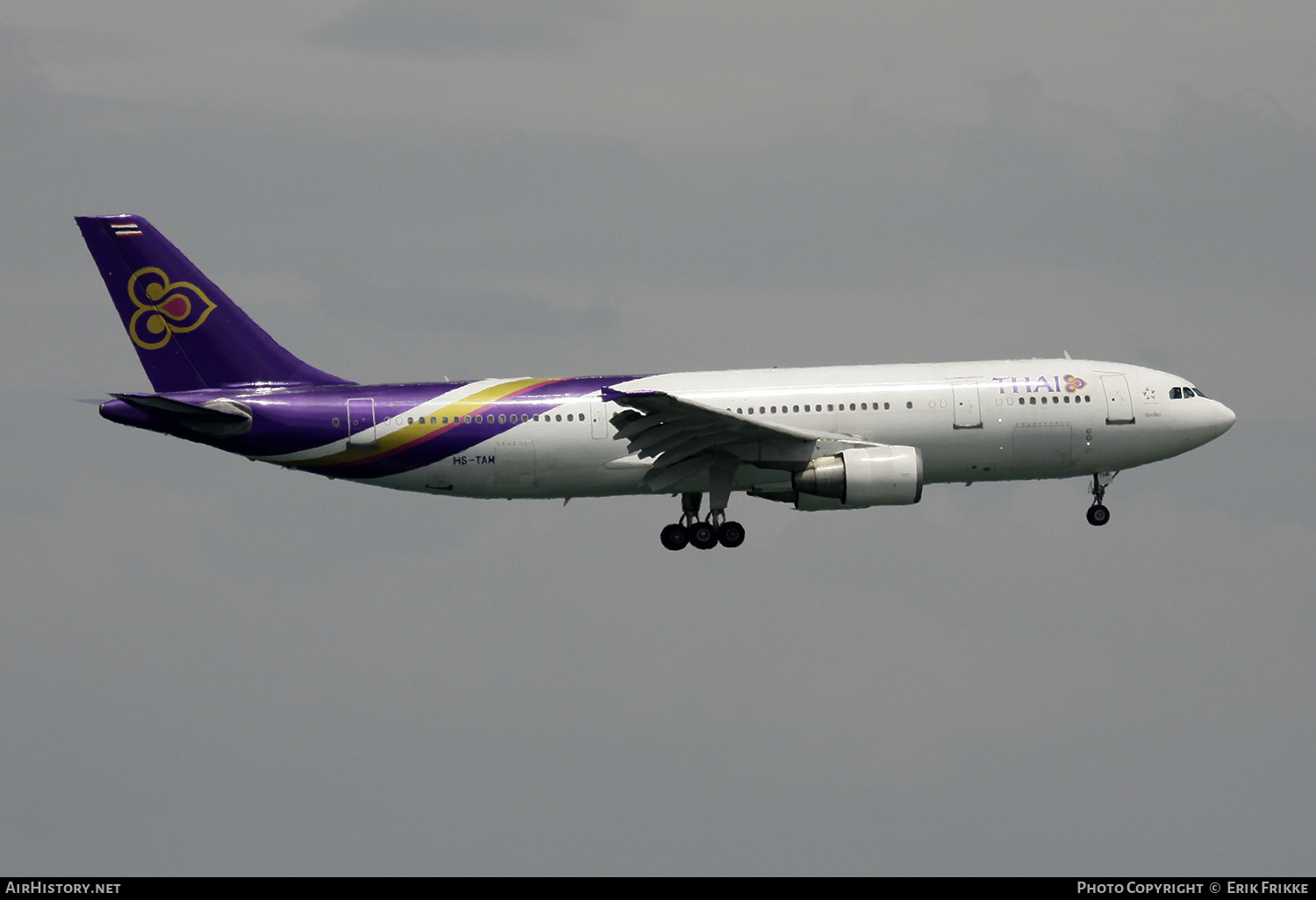 Aircraft Photo of HS-TAM | Airbus A300B4-622R | Thai Airways International | AirHistory.net #352345