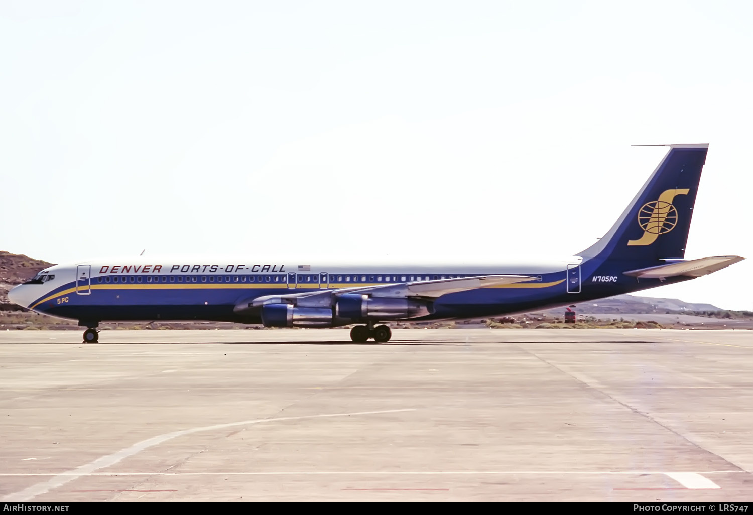 Aircraft Photo of N705PC | Boeing 707-323C | Ports of Call | AirHistory.net #352347