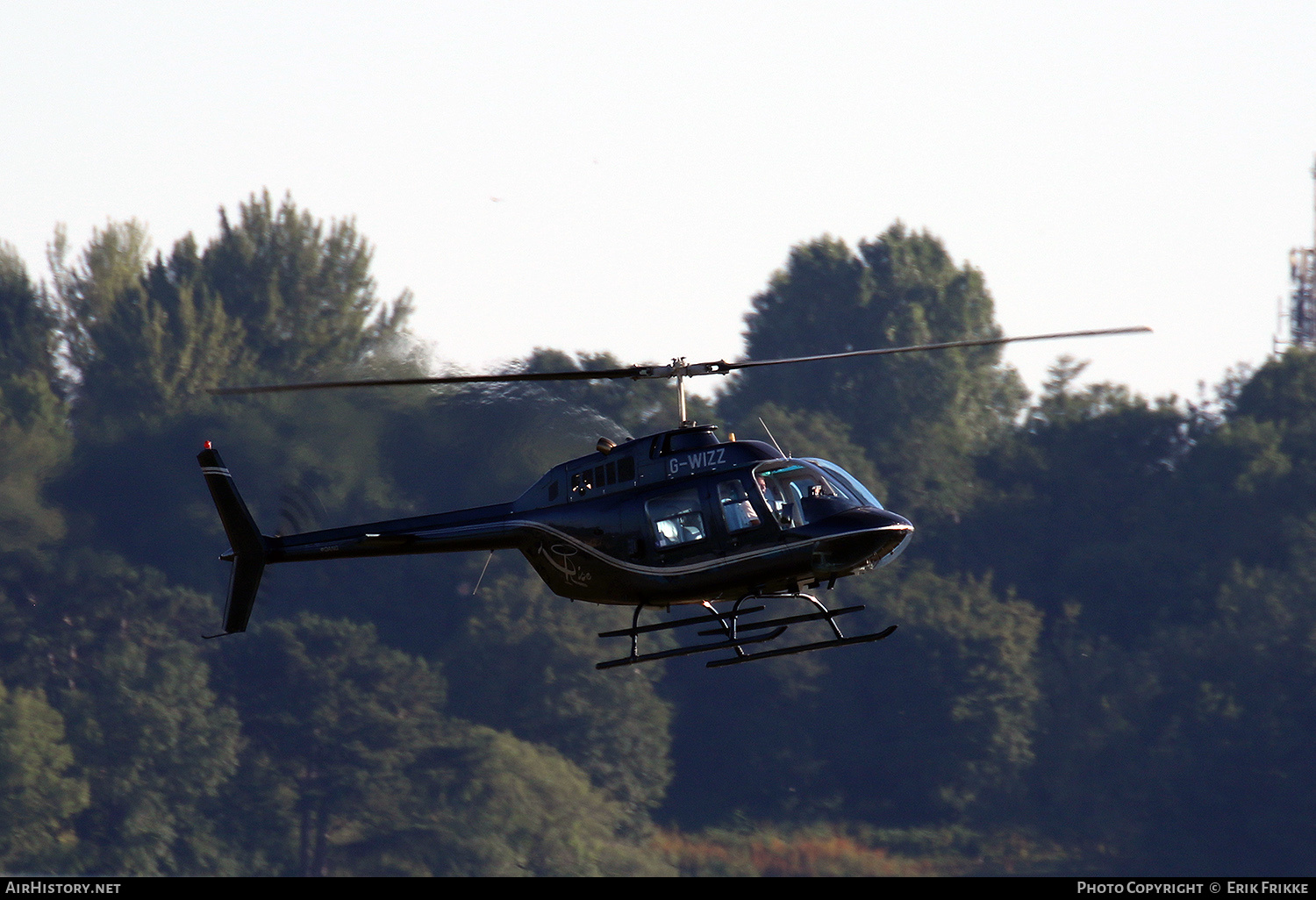 Aircraft Photo of G-WIZZ | Bell AB-206B JetRanger II | AirHistory.net #352349