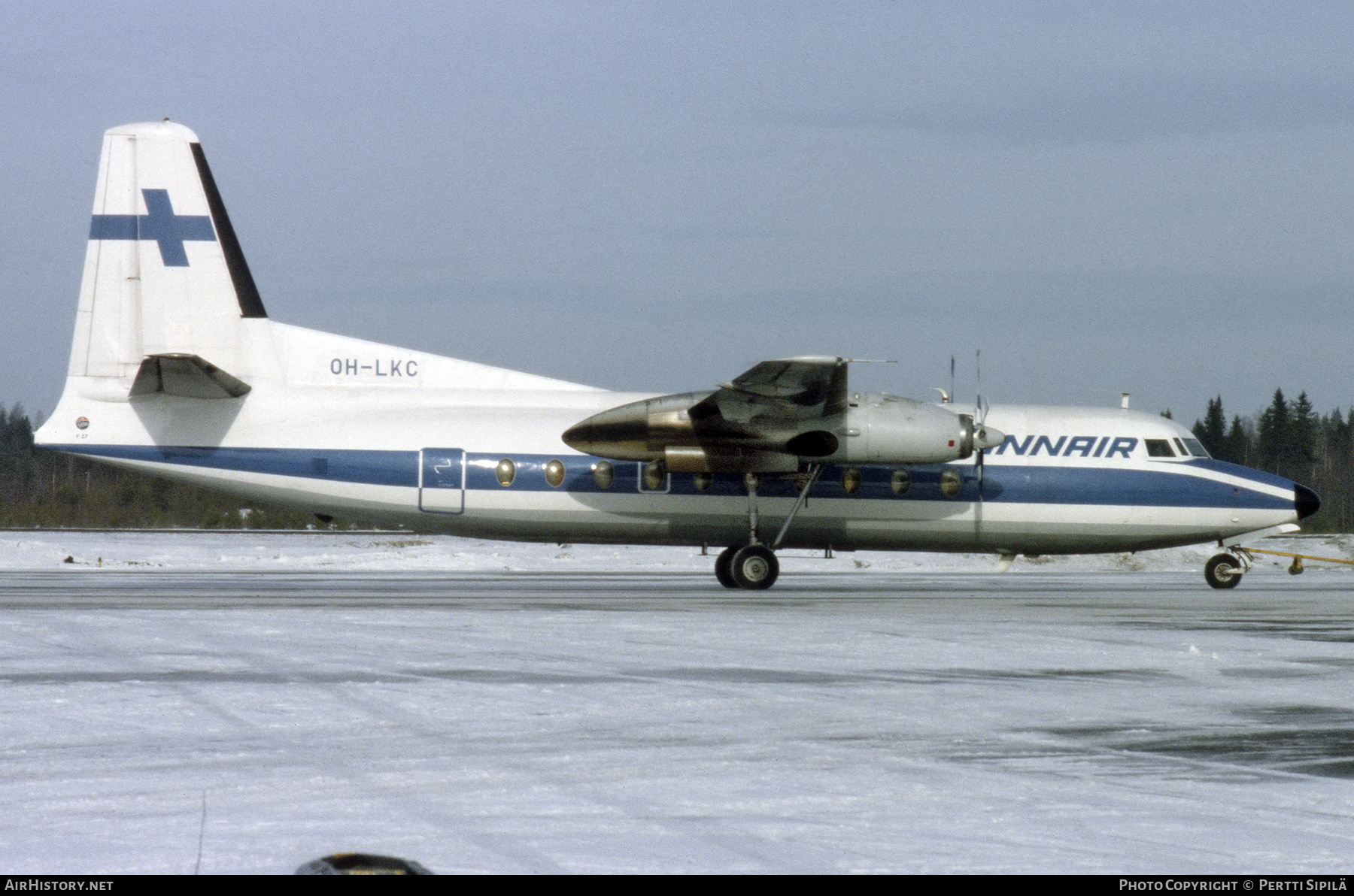 Aircraft Photo of OH-LKC | Fokker F27-200 Friendship | Finnair | AirHistory.net #352358