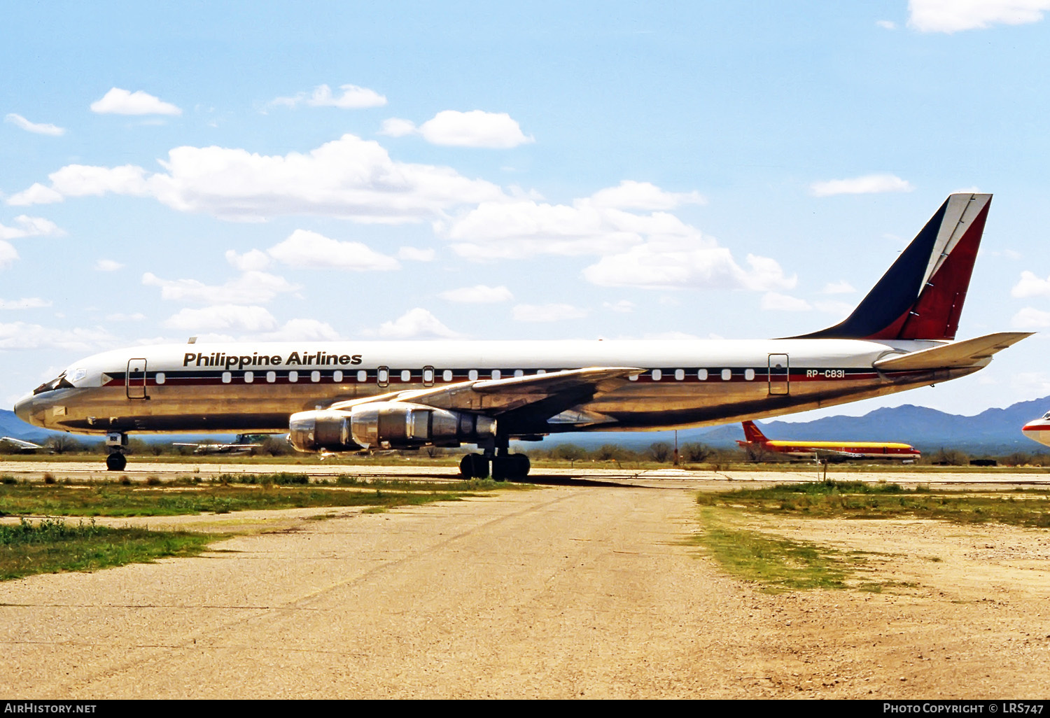 Aircraft Photo of RP-C831 | Douglas DC-8-51 | Philippine Airlines | AirHistory.net #352359