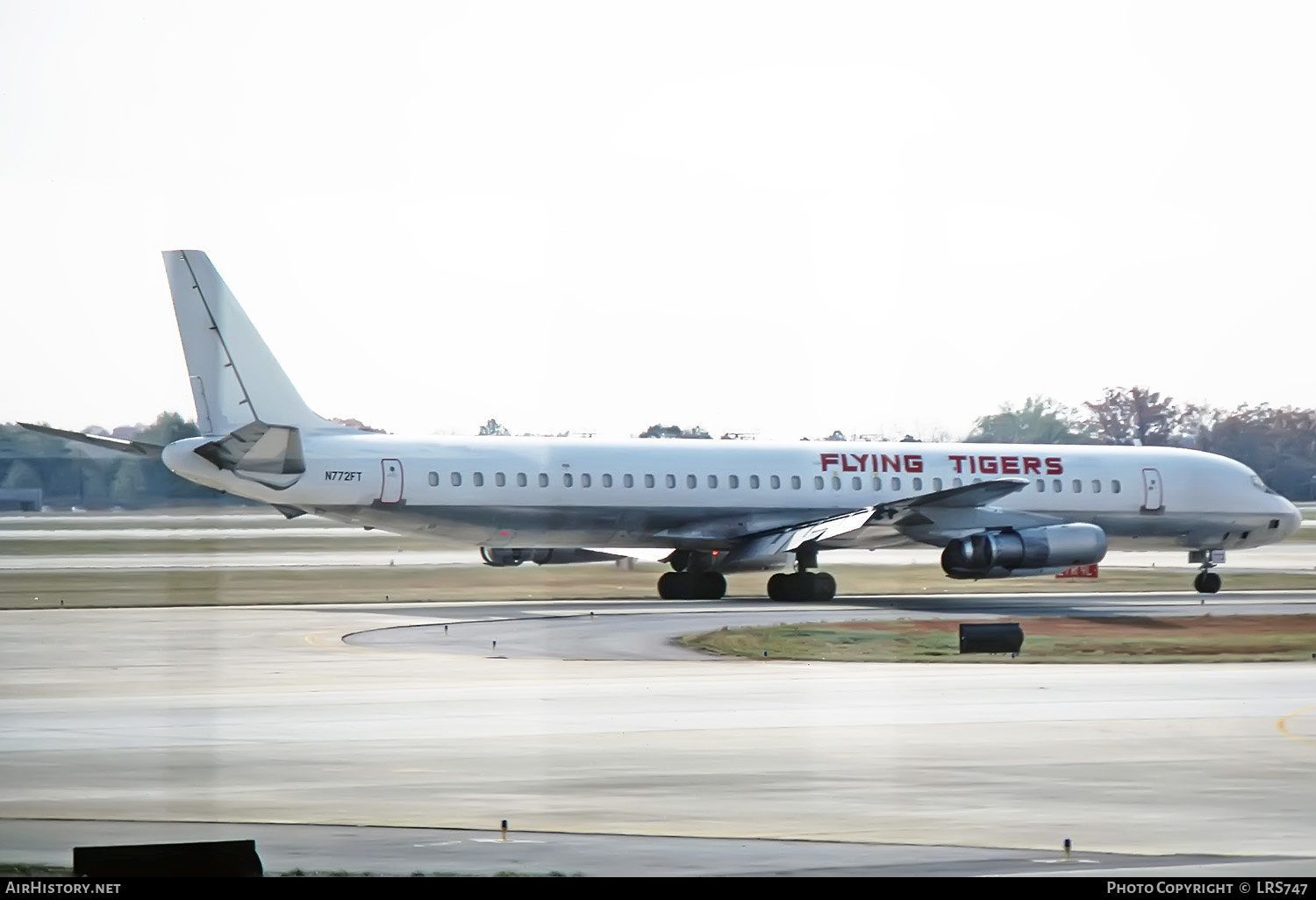 Aircraft Photo of N772FT | McDonnell Douglas DC-8-63CF | Flying Tigers | AirHistory.net #352360