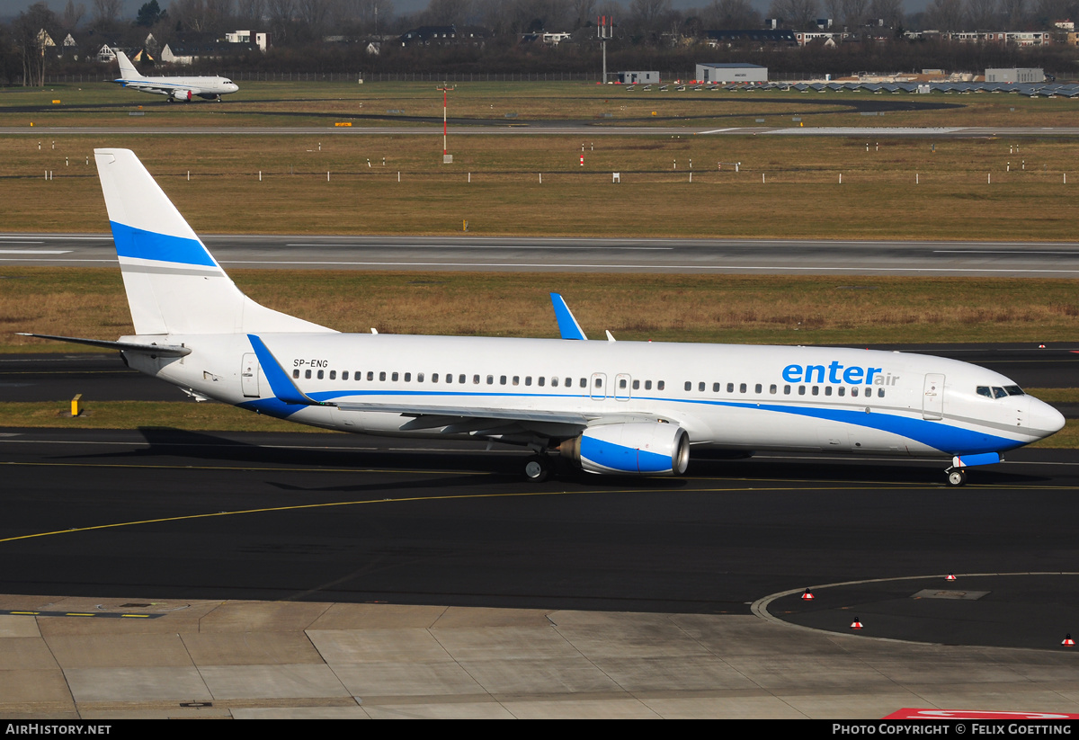 Aircraft Photo of SP-ENG | Boeing 737-8CX | Enter Air | AirHistory.net #352366