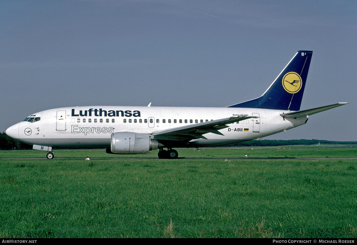 Aircraft Photo of D-ABII | Boeing 737-530 | Lufthansa Express | AirHistory.net #352369