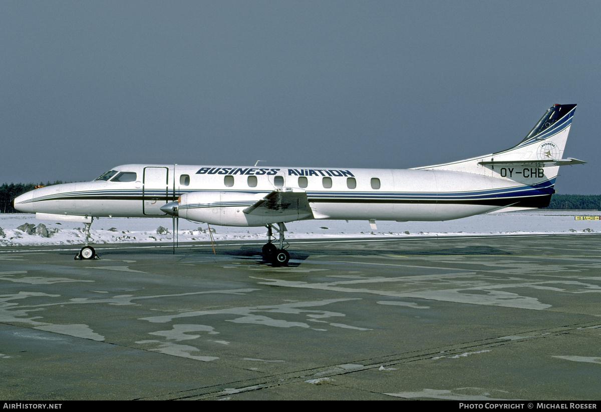 Aircraft Photo of OY-CHB | Fairchild Swearingen SA-227AT Merlin IVC | Business Aviation | AirHistory.net #352378