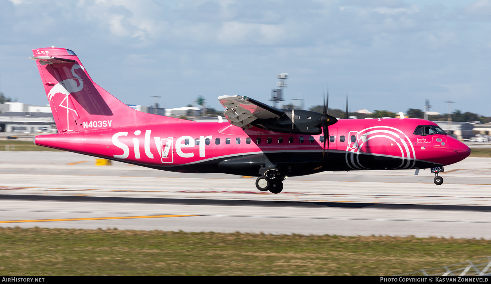 Aircraft Photo of N403SV | ATR ATR-42-500 | Silver Airways | AirHistory.net #352387