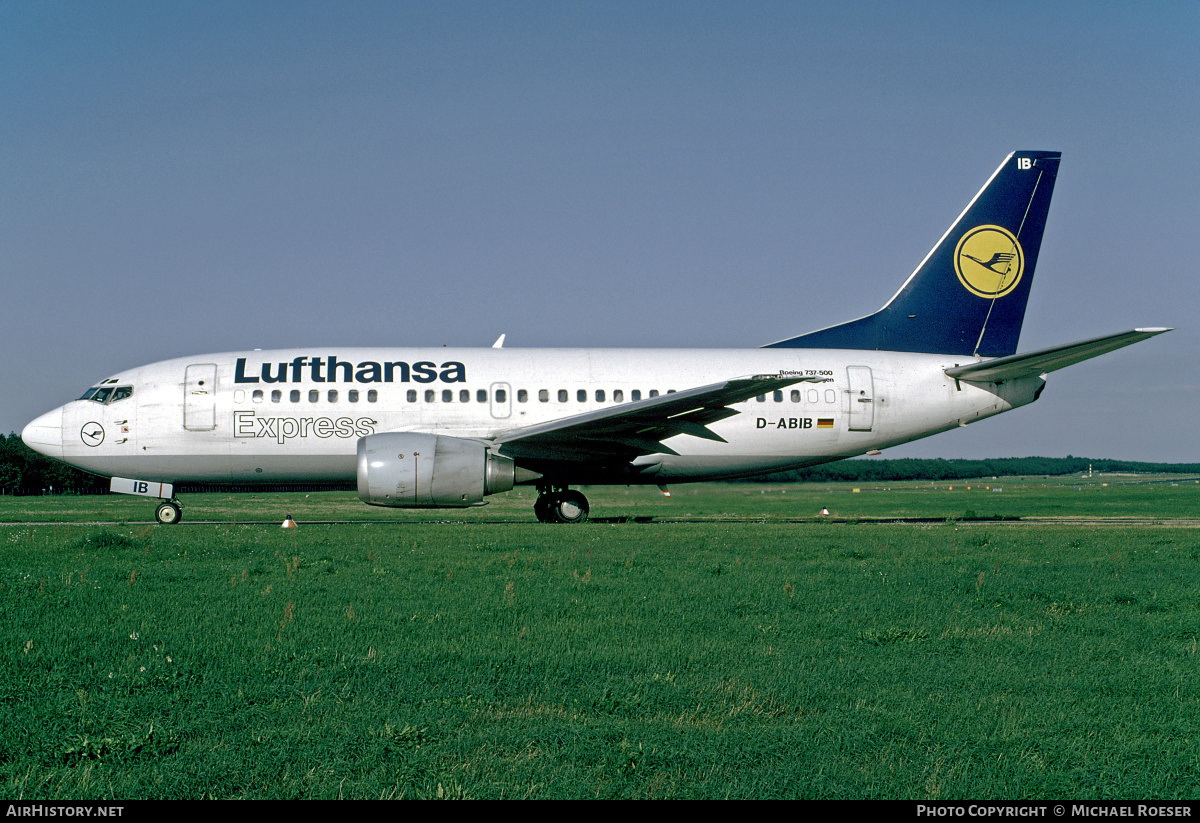 Aircraft Photo of D-ABIB | Boeing 737-530 | Lufthansa Express | AirHistory.net #352390