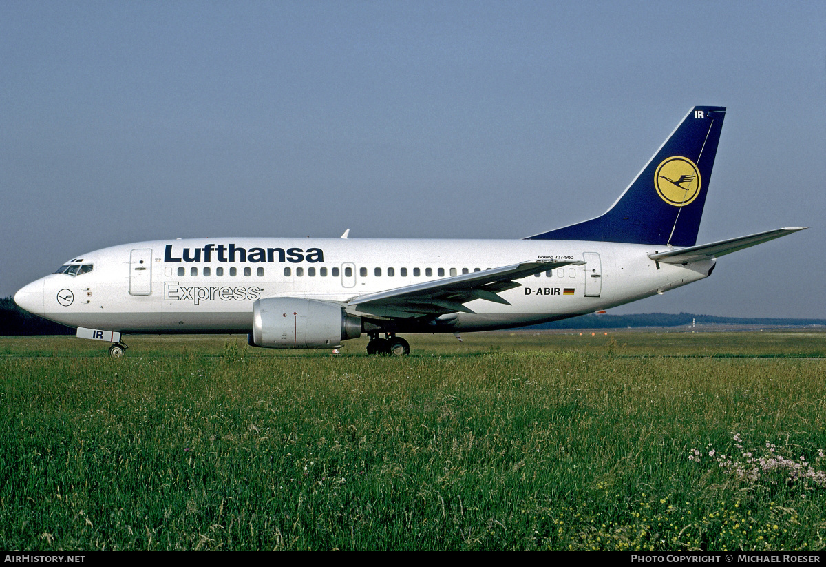 Aircraft Photo of D-ABIR | Boeing 737-530 | Lufthansa Express | AirHistory.net #352405