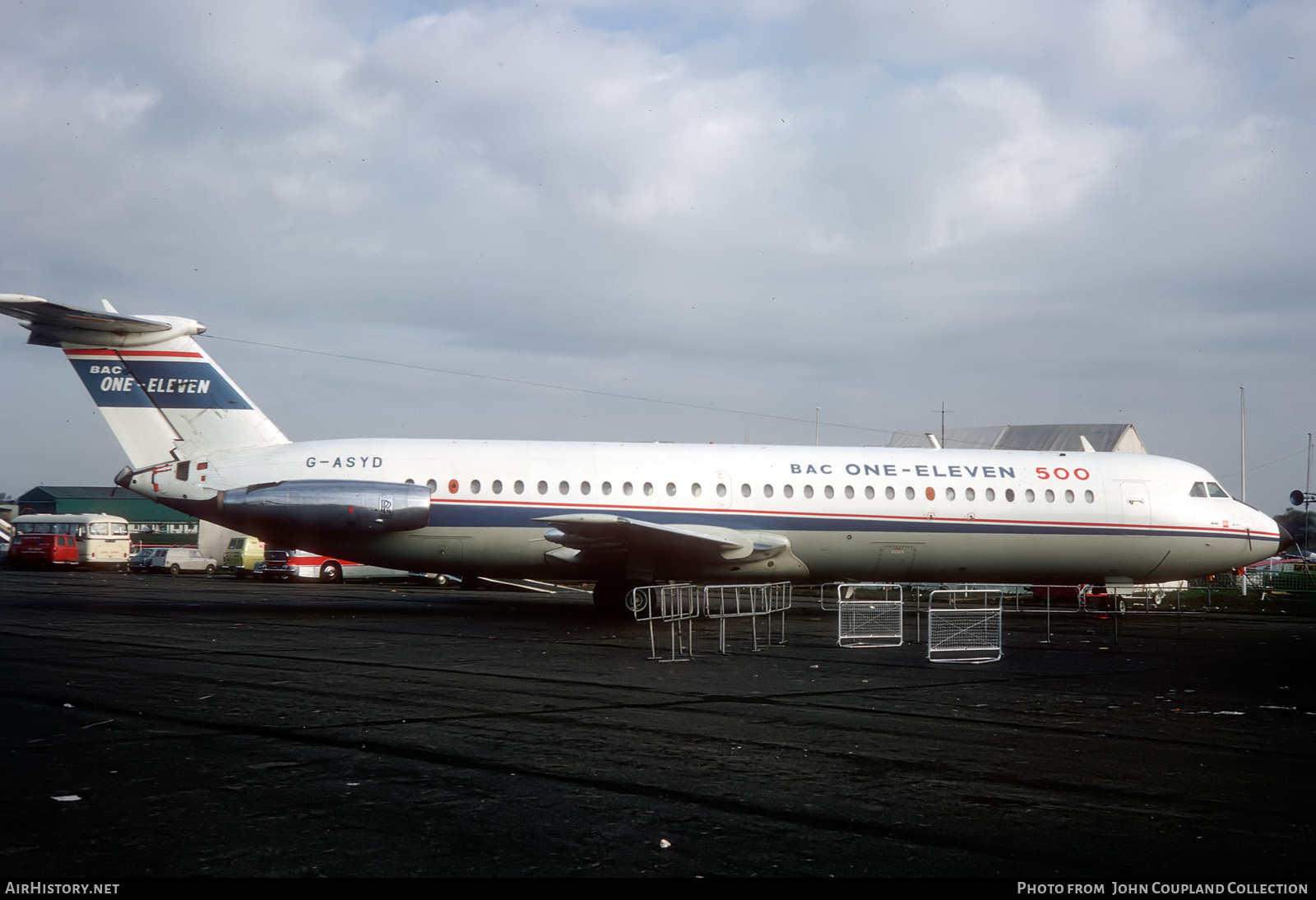 Aircraft Photo of G-ASYD | BAC 111-500AM One-Eleven | British Aircraft Corporation | AirHistory.net #352406