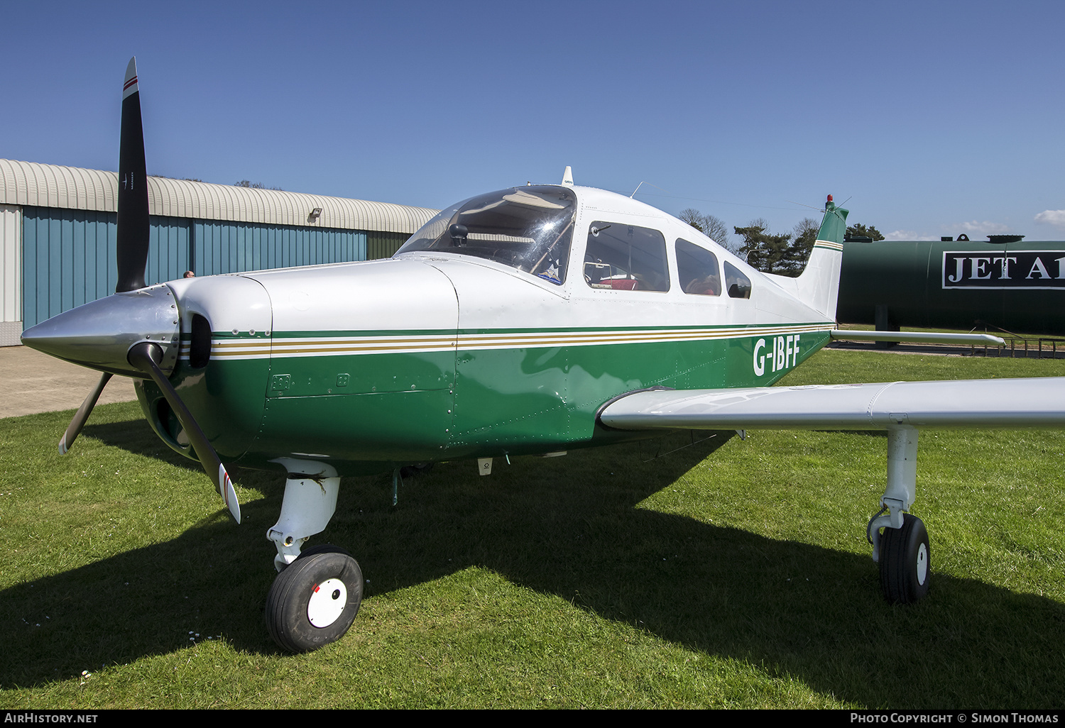 Aircraft Photo of G-IBFF | Beech A23-24 Musketeer Super III | AirHistory.net #352411