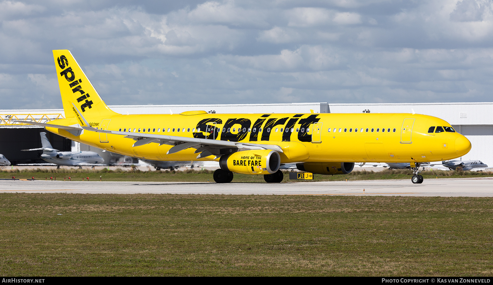 Aircraft Photo of N660NK | Airbus A321-231 | Spirit Airlines | AirHistory.net #352413