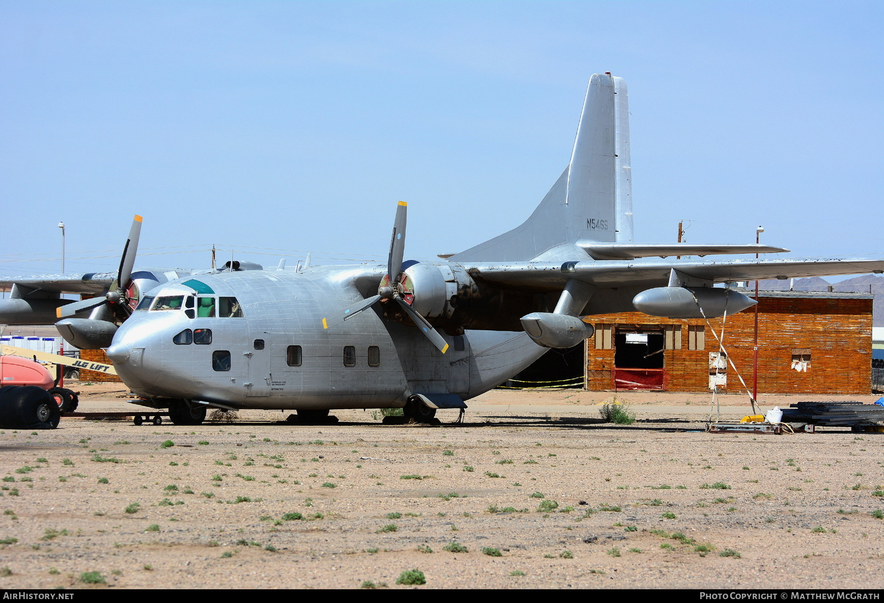 Aircraft Photo of N546S | Fairchild C-123K Provider | AirHistory.net #352436