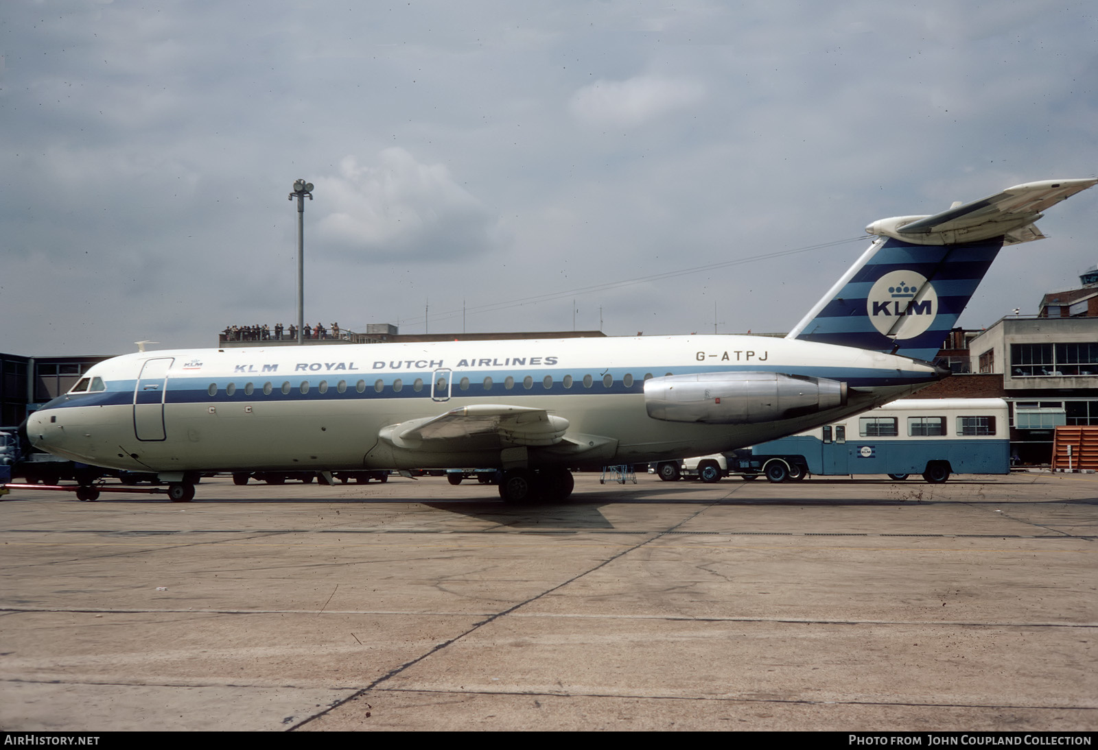 Aircraft Photo of G-ATPJ | BAC 111-301AG One-Eleven | KLM - Royal Dutch Airlines | AirHistory.net #352440