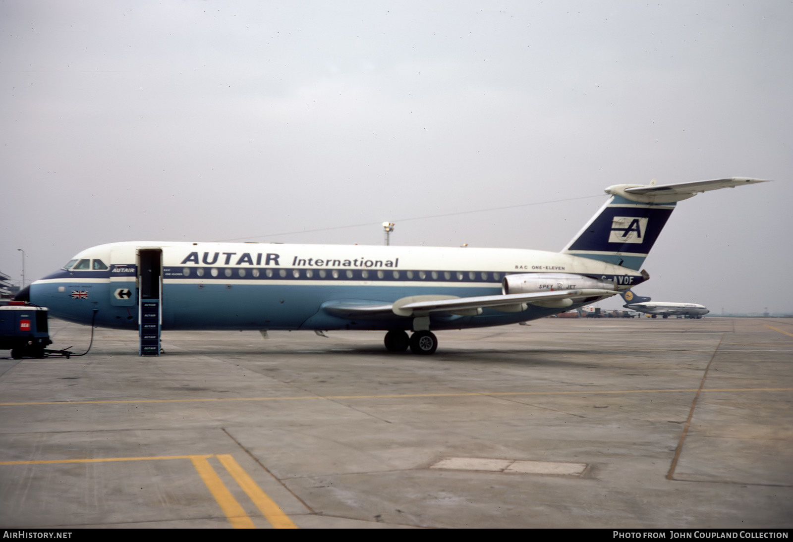 Aircraft Photo of G-AVOF | BAC 111-416EK One-Eleven | Autair International | AirHistory.net #352445