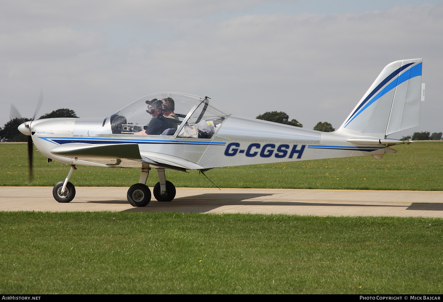 Aircraft Photo of G-CGSH | Cosmik EV-97 TeamEurostar UK | AirHistory.net #352470