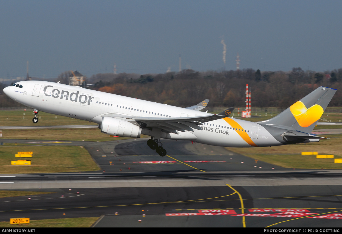 Aircraft Photo of C-GTSZ | Airbus A330-243 | Condor Flugdienst | AirHistory.net #352476