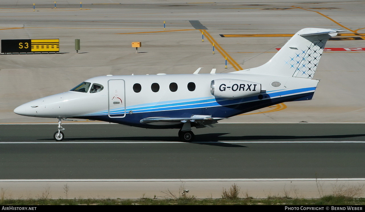 Aircraft Photo of G-ORXI | Raytheon 390 Premier IA | AirHistory.net #352483