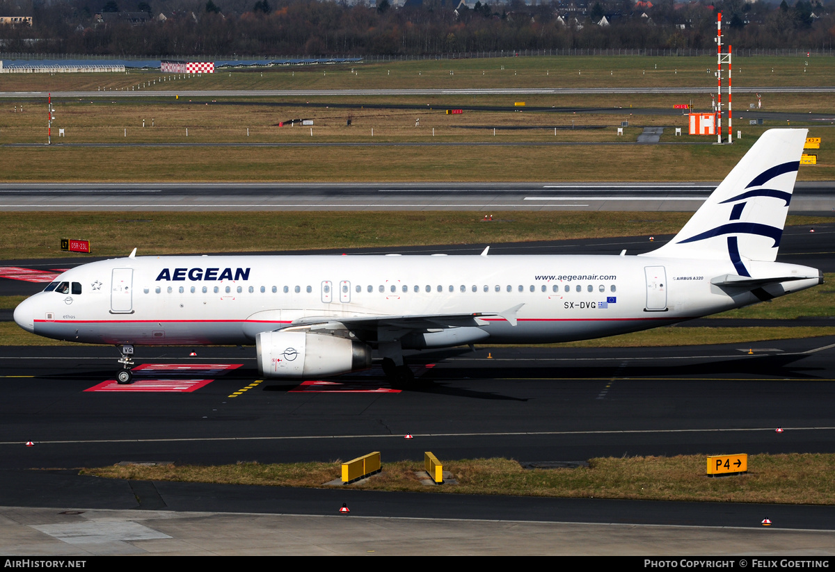 Aircraft Photo of SX-DVG | Airbus A320-232 | Aegean Airlines | AirHistory.net #352485