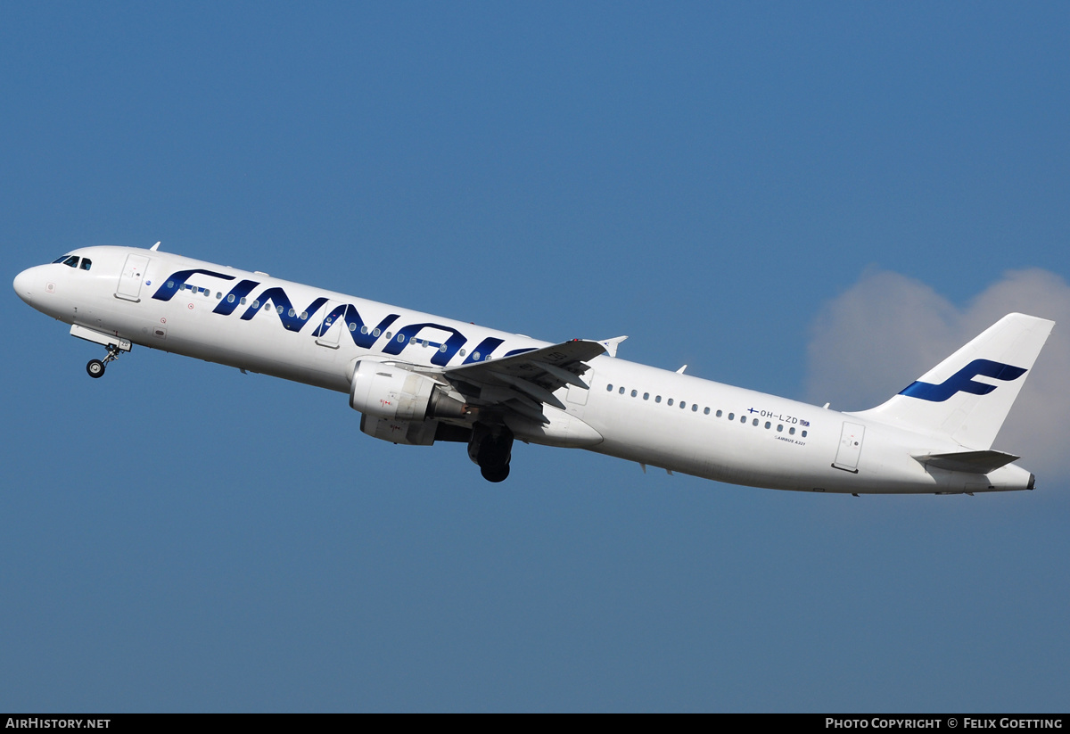 Aircraft Photo of OH-LZD | Airbus A321-211 | Finnair | AirHistory.net #352493