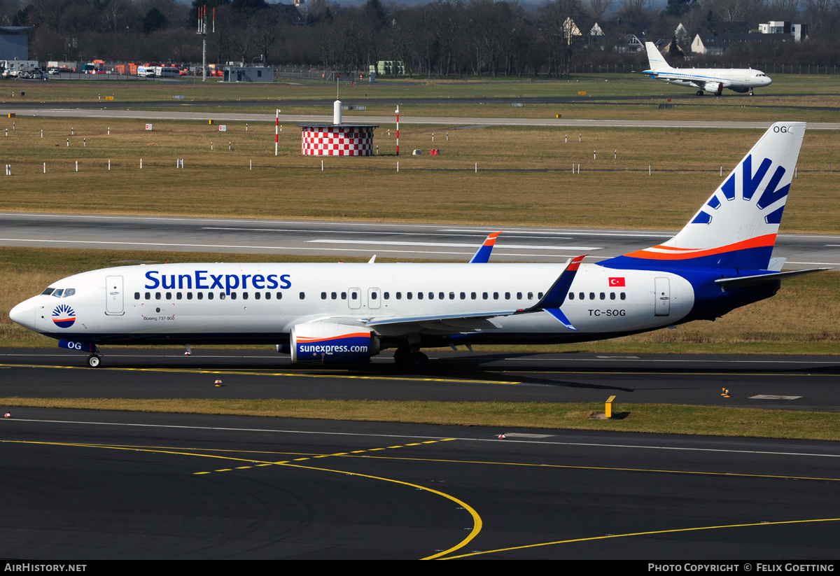 Aircraft Photo of TC-SOG | Boeing 737-800 | SunExpress | AirHistory.net #352495