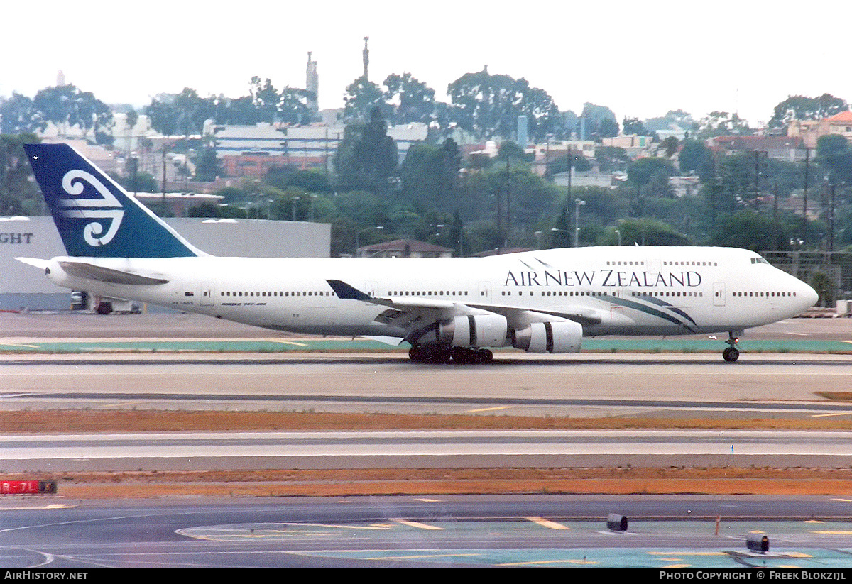 Aircraft Photo of ZK-NBS | Boeing 747-419 | Air New Zealand | AirHistory.net #352499