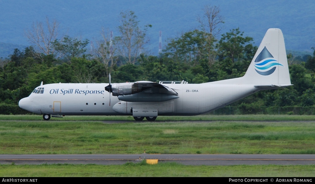 Aircraft Photo of ZS-ORA | Lockheed L-100-30 Hercules (382G) | OSRL - Oil Spill Response Ltd. | AirHistory.net #352504