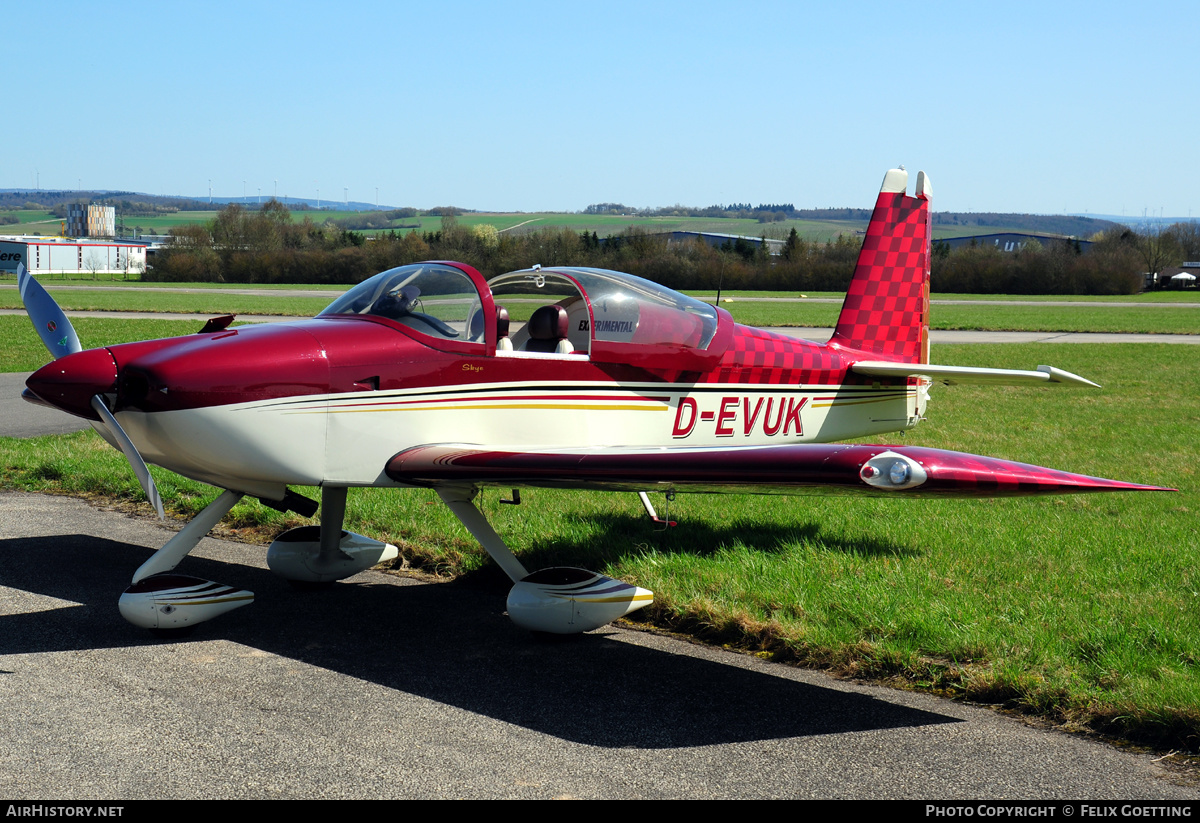 Aircraft Photo of D-EVUK | Van's RV-7A | AirHistory.net #352505