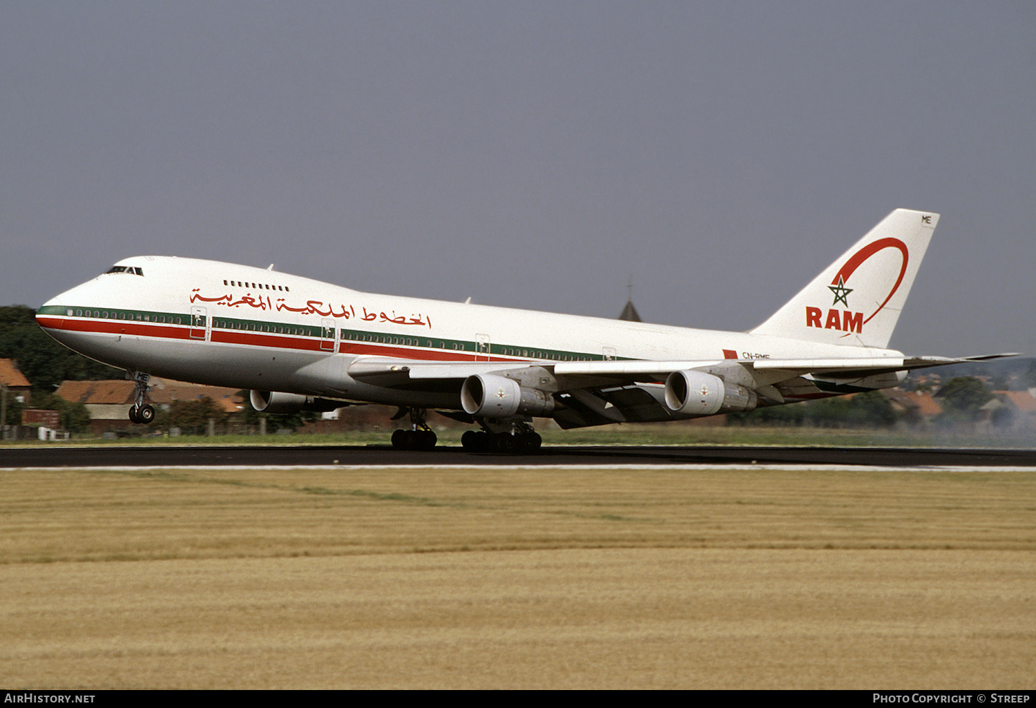 Aircraft Photo of CN-RME | Boeing 747-2B6BM | Royal Air Maroc - RAM | AirHistory.net #352517