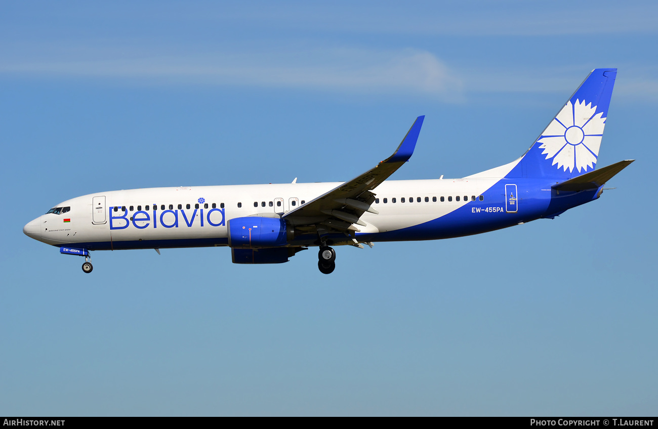 Aircraft Photo of EW-455PA | Boeing 737-8H6 | Belavia | AirHistory.net #352519