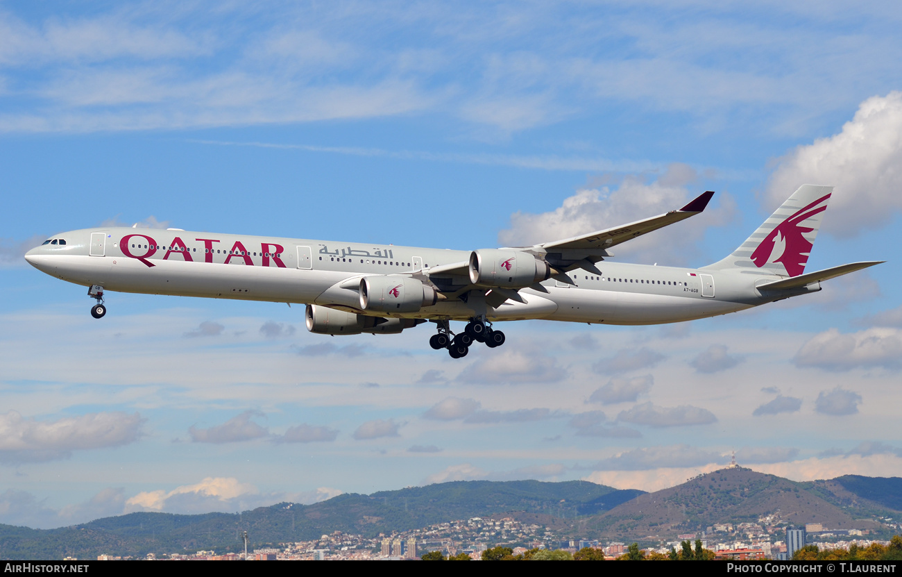 Aircraft Photo of A7-AGB | Airbus A340-642 | Qatar Airways | AirHistory.net #352524