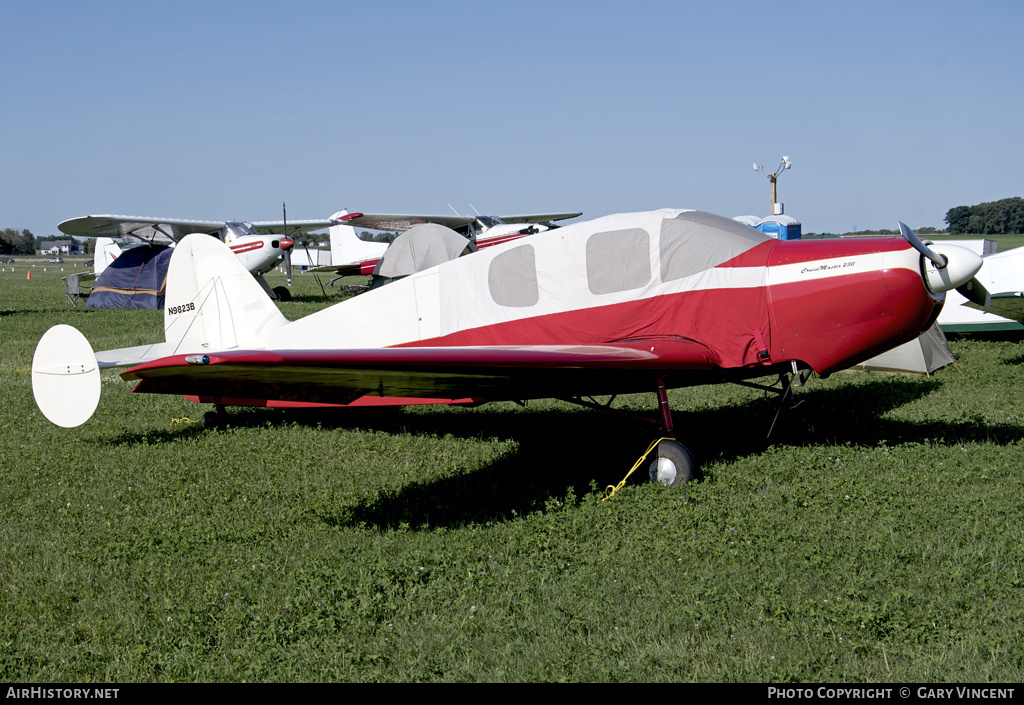 Aircraft Photo of N9823B | Bellanca 14-19-2 Cruisemaster | AirHistory.net #352529