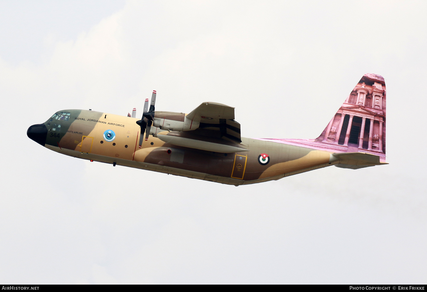 Aircraft Photo of 344 | Lockheed C-130H Hercules | Jordan - Air Force | AirHistory.net #352530