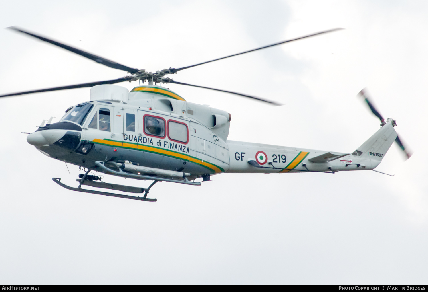 Aircraft Photo of MM81507 | Agusta AB-412HP Grifone | Italy - Guardia di Finanza | AirHistory.net #352540
