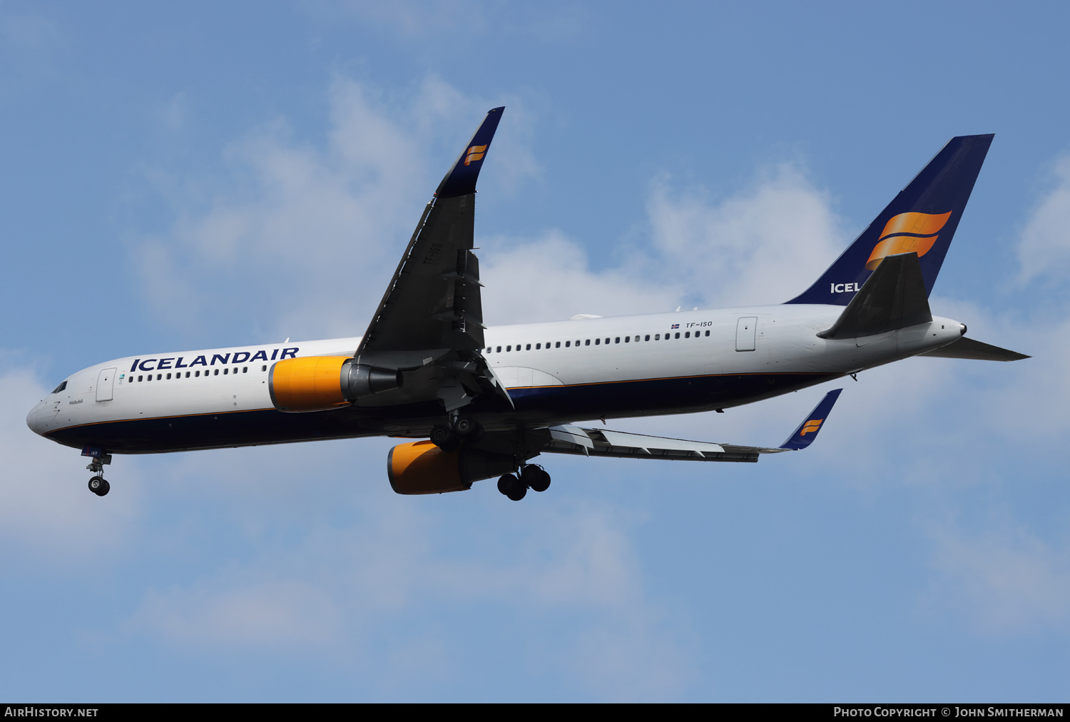 Aircraft Photo of TF-ISO | Boeing 767-319/ER | Icelandair | AirHistory.net #352552